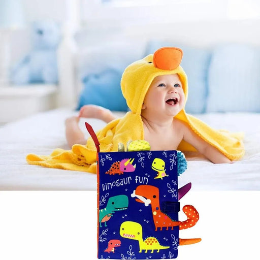 Dinosaur Fun – Soft Crinkle Cloth Book for Babies