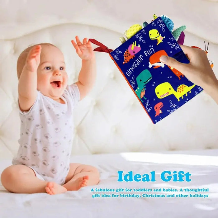 Dinosaur Fun – Soft Crinkle Cloth Book for Babies