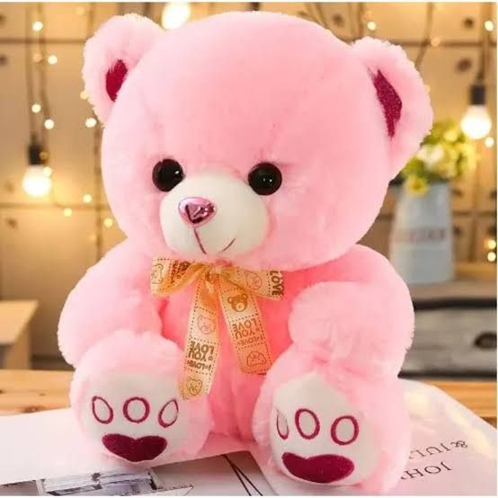 Cute Teddy Bear 10 Inches - Pink