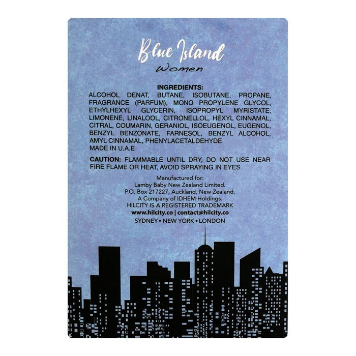 Hill City Blue Island Women, Eau De Parfum, 100ml