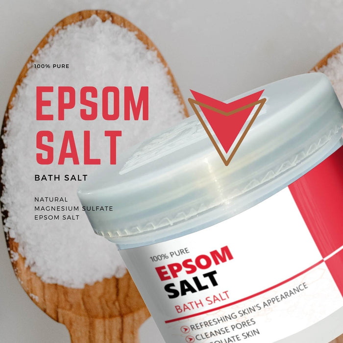 Epsom Bath Salt 100% Pure & Natural 100gm | Organic Bath Salts